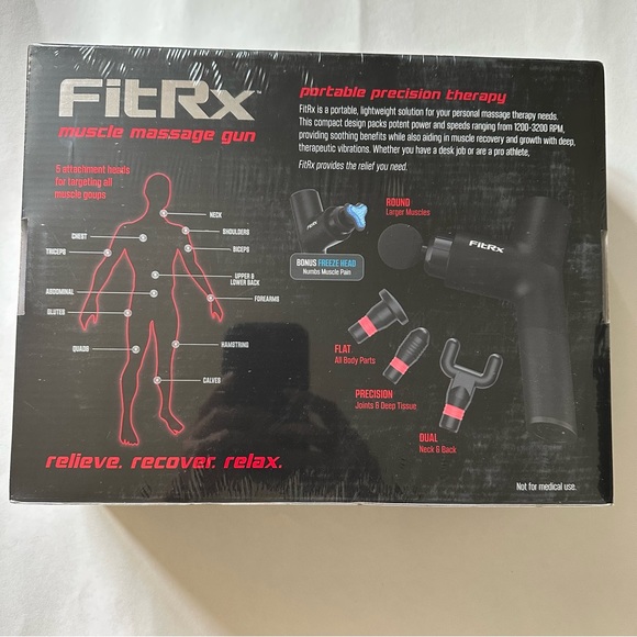 FitRX Muscle Massage Gun - Picture 2 of 3